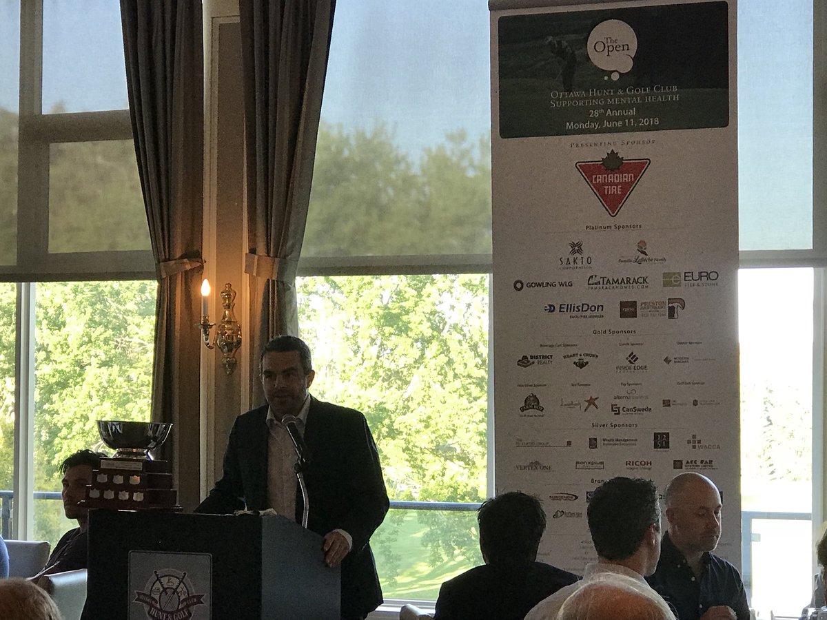 theroyalfdn's tweet photo. Our fabulous MC tonight at #RoyalOpen Thank you Tim for supporting mental health in our community. @TimMorganBoom @boomottawa https://t.co/xTw8MMq4zm