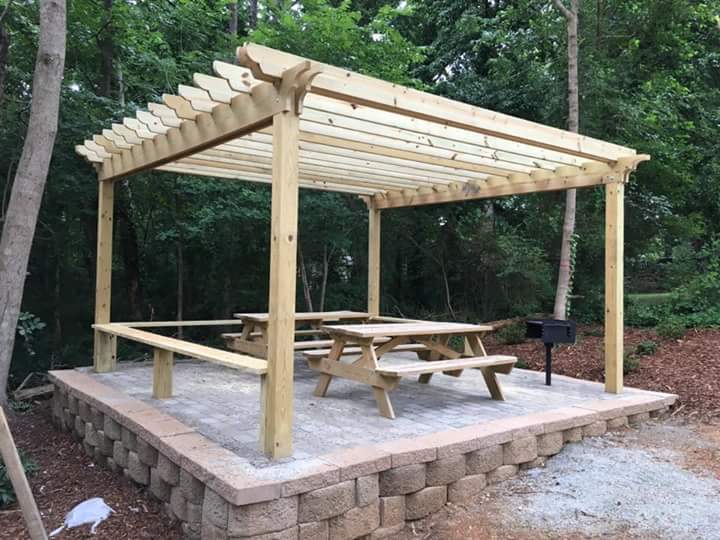 TinyHousesGSO's tweet photo. Our Volunteers and staff have done an amazing job creating a peaceful gathering space for our future residents! Thank you all! #TinyHouses #THCD #THG #THHP #Greensboro #NC https://t.co/WmE0UwSWWK