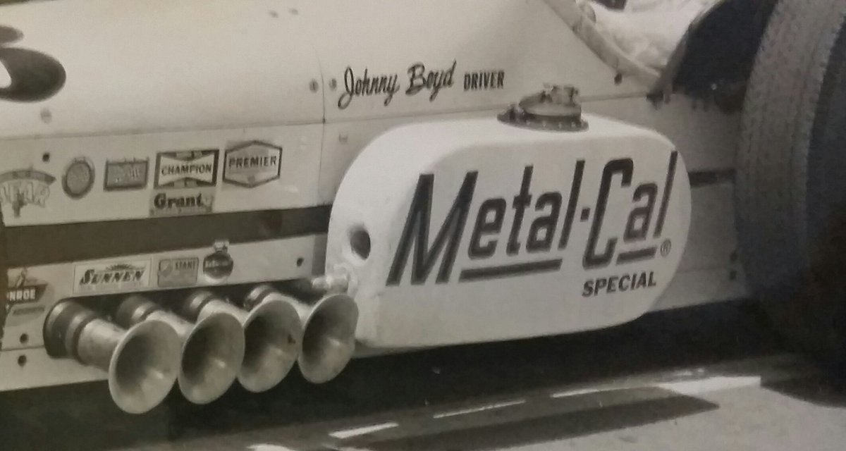 Larrys58thYrPIR's tweet photo. When I came up on the helmet of #JohnnyBoyd @IMSMuseum I remembered when our Dad wrenched the Metal-Cal Special Salih / Laydown #Offy 1962-'63 #IndyCar #Indy500 Johnny was one cool race driver I was blessed to know π
"This car was skinned by Quinn Epperly as seen. https://t.co/hkQvJ76oTI