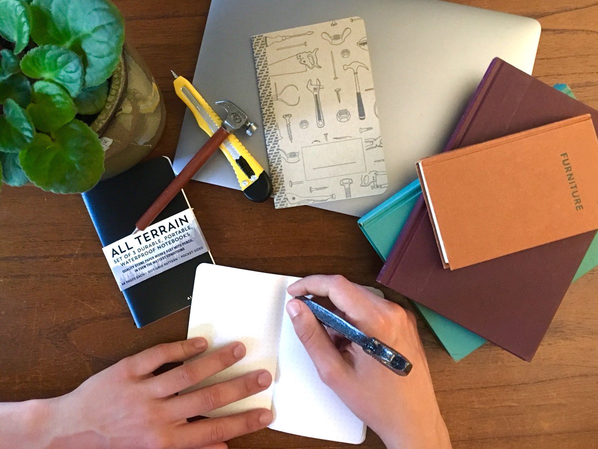 TheLibraryStore's tweet image. Pen &amp;amp; Paper: The Tools Of Our Trade #takenote #toolchest #desktools #fathersday