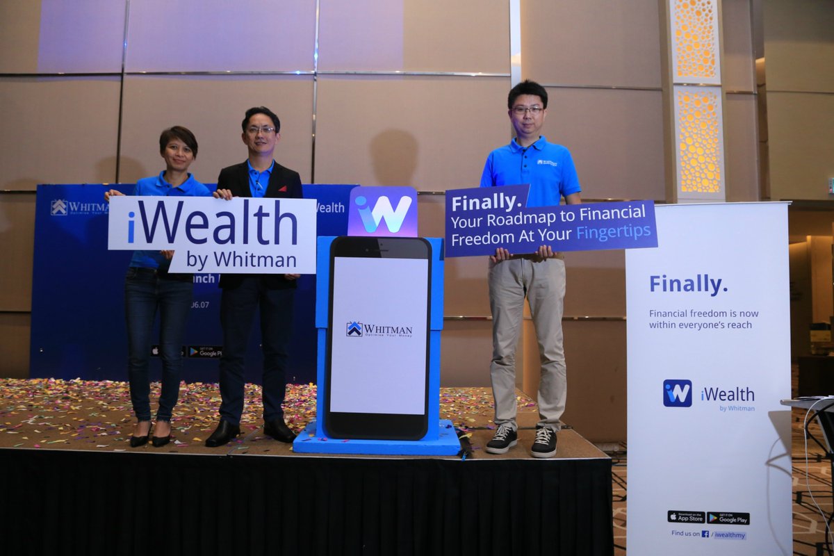 upstackstudio's tweet image. Whitman launches the First Advisor- Driven Online Wealth Management Mobile App in Malaysia – iWealth - Money Compass buff.ly/2kZQjT6
Download #iWealth app on Android (buff.ly/2McW64d) and iOS (buff.ly/2JMCmWy).
#iwealth #upstackstudio