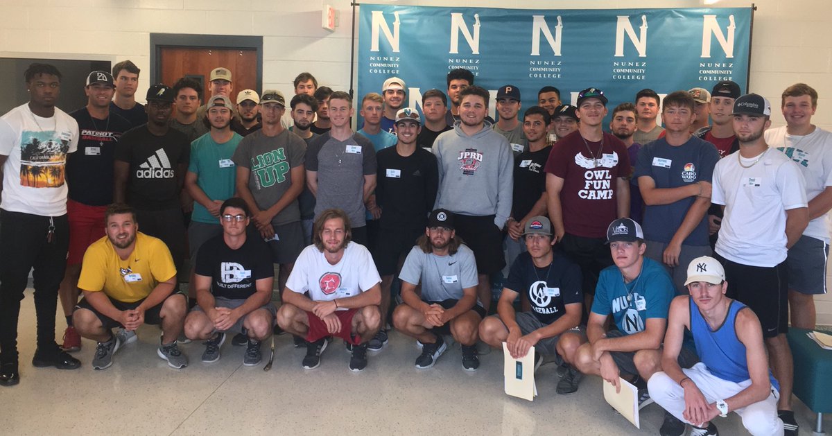 NunezCCBaseball's tweet image. 2018-19 Nunez Baseball Team...excited to meet with our new team today on campus