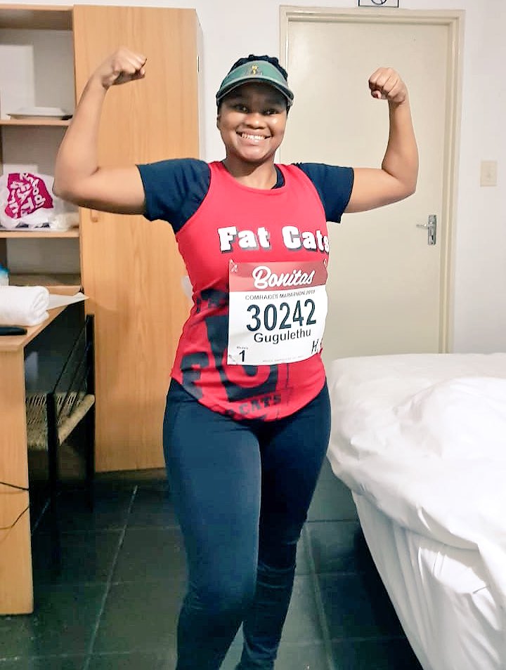 CAsWhoRun's tweet photo. Well done Gugu and @ThisIsBusi #Comrades2018 #ComradesFinisher #CAsWhoRun https://t.co/YfekGiTPcm