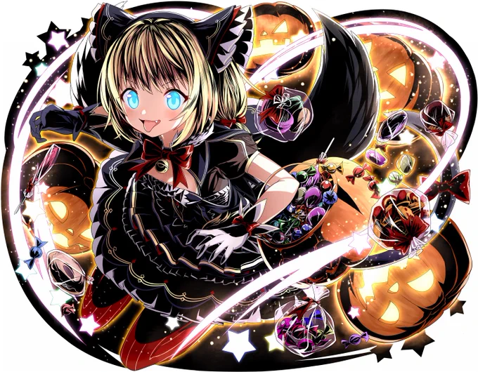 ディバゲ風 な ハロウィンマール。
trick or tr…  trick(即答!) 