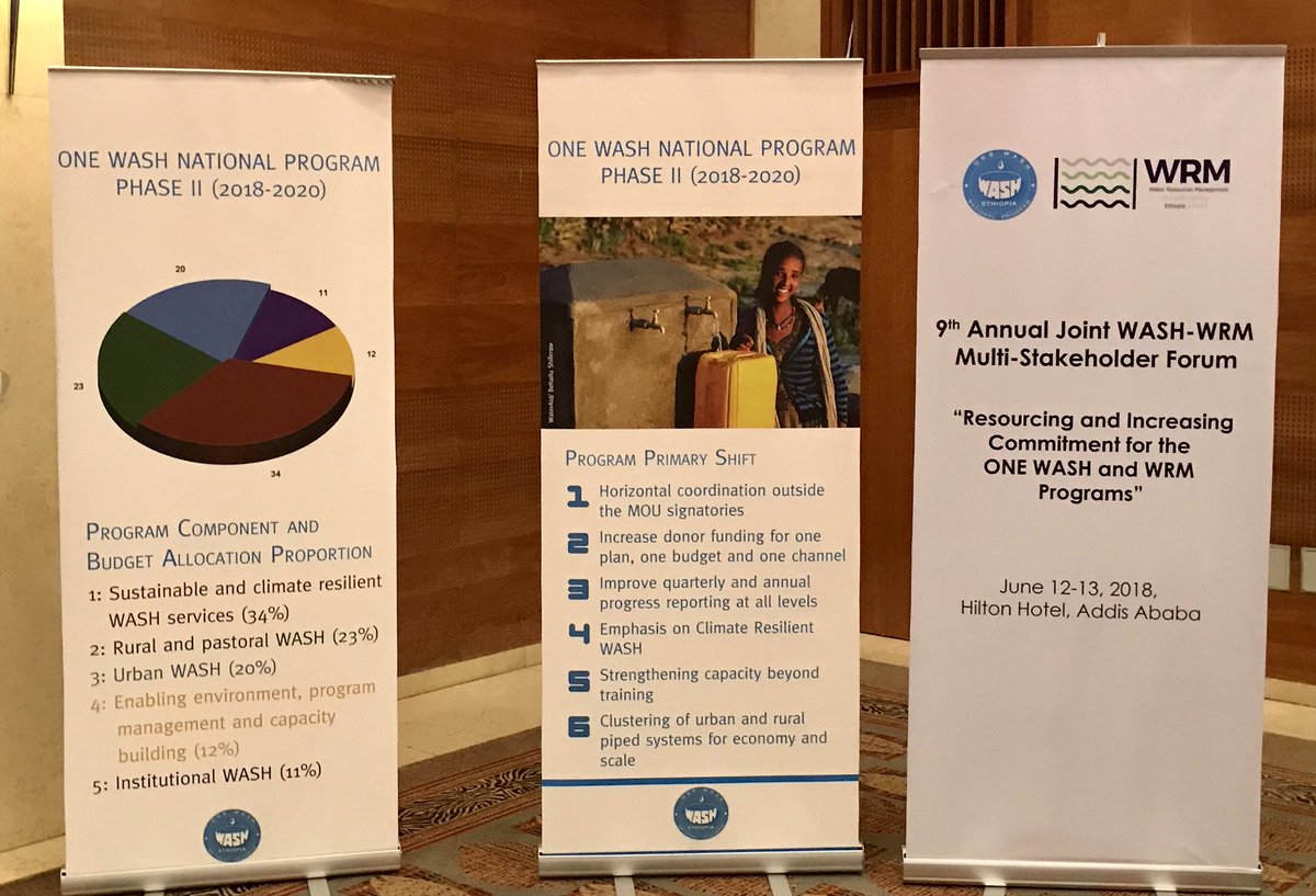 JicaEthiopia's tweet photo. Today we are at the 9th National WASH and Water Resource Management Multi-Stakeholder Forum (#MSF9) in #AddisAbaba #Ethiopia https://t.co/Bd6aO1J60j