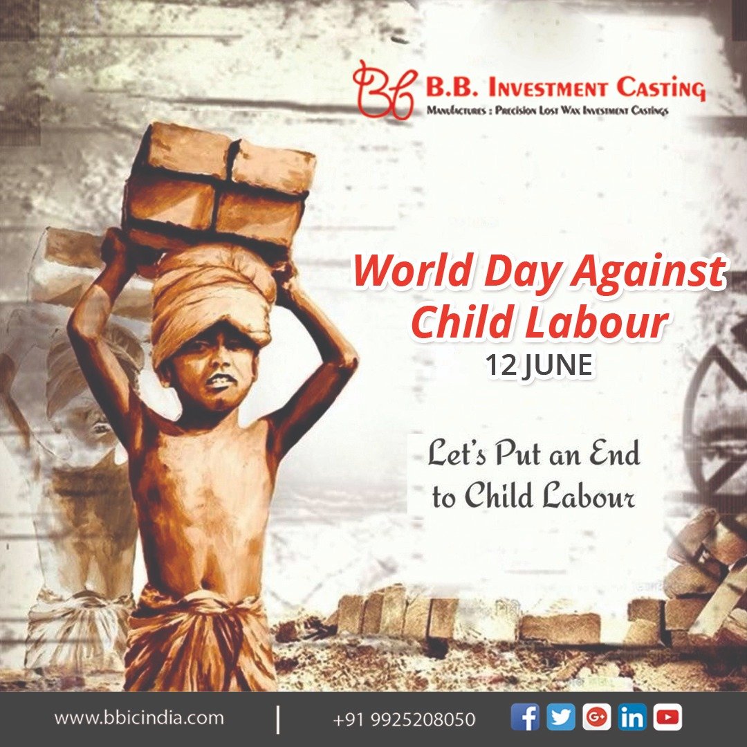 bbcastingindia's tweet photo. If we can’t begin to agree on #fundamentals, such as the #elimination of the most #abusive forms of child labor, then we really are not #ready to march forward into the #future.
#WorldDayAgainstChildlabor https://t.co/Wq06mgNBHy