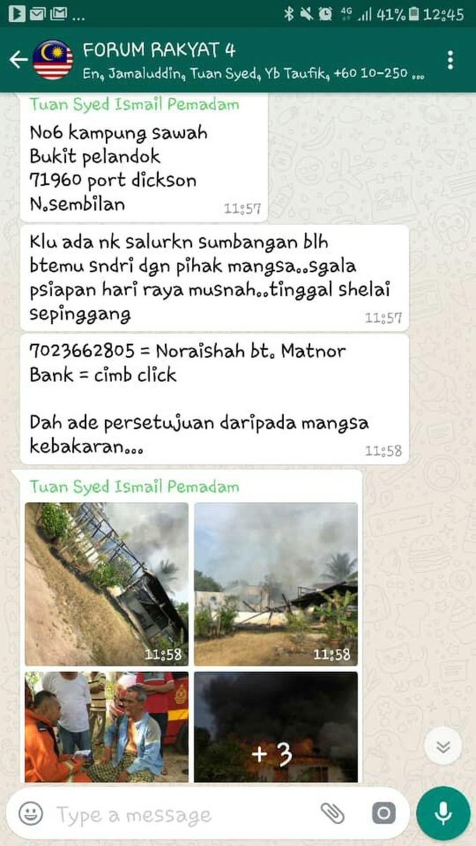 _adamhaikalll's tweet photo. Diminta jasa baik kawan² dan saudara se islam memberi sumbangan yang ikhlas pada member aku ni @theacannn sekeluarga sebab rumah terbakar pukul 9 tadi, takde rumah dah raya tahun ni ya Allah, rt tolong housemate tercinta aku ni😭 https://t.co/4PQh8oFIm3
