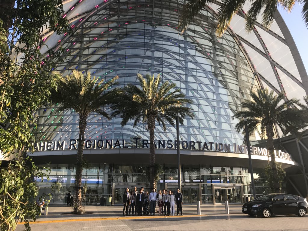 FarinoushS's tweet photo. #NaTMEC Student Reception at Anaheim Regional Transportation Intermodal Center (ARTIC). I am more than happy to serve as the student lead at #NaTMEC2018. https://t.co/bwvEJB2UZm
