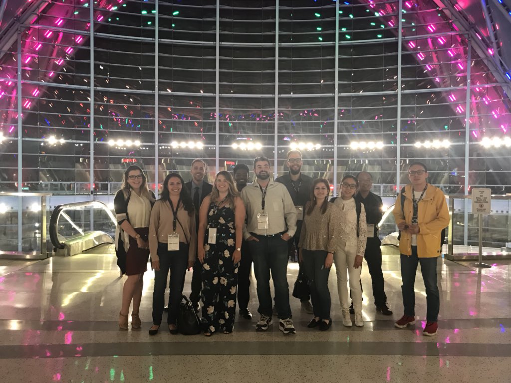 FarinoushS's tweet photo. #NaTMEC Student Reception at Anaheim Regional Transportation Intermodal Center (ARTIC). I am more than happy to serve as the student lead at #NaTMEC2018. https://t.co/bwvEJB2UZm