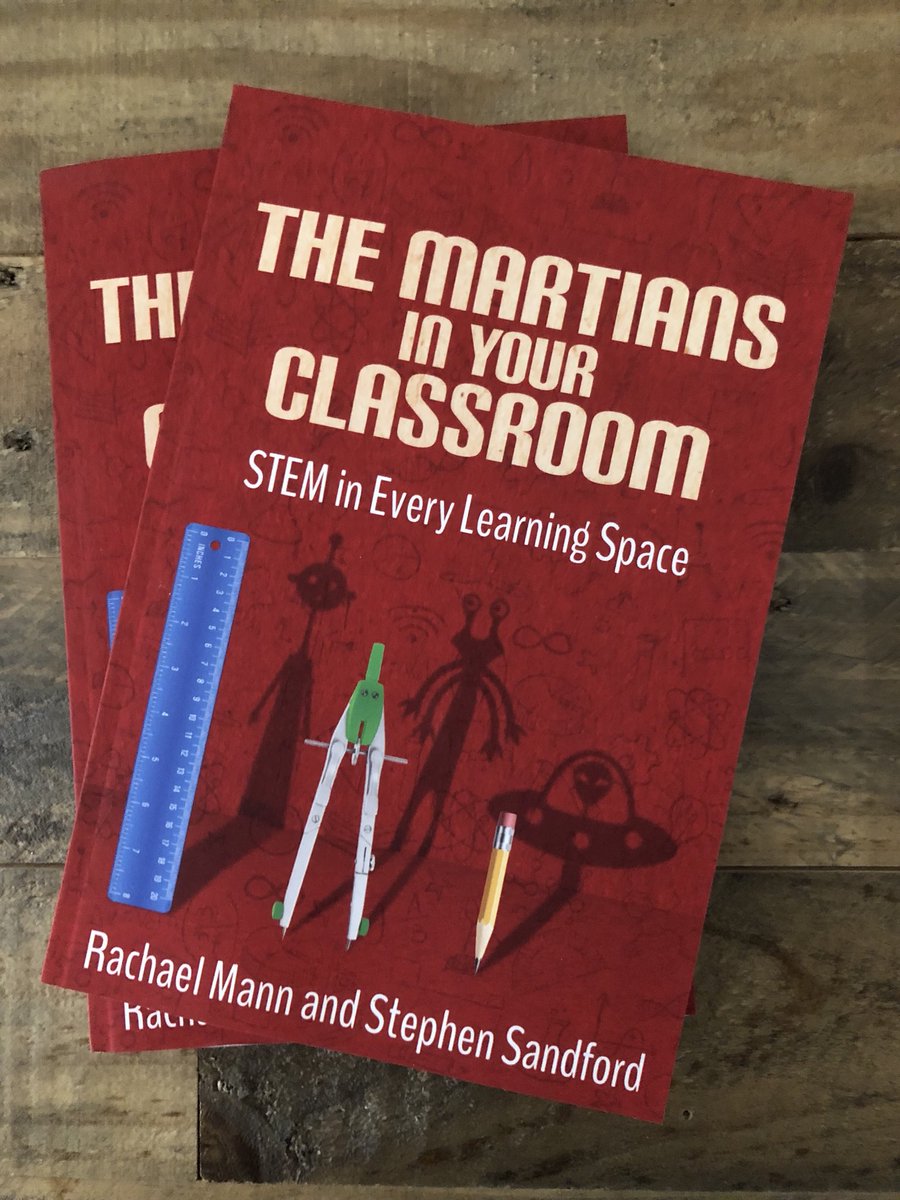 The Martians in Your Classroom is now available! Thanks <a href="/amazon/">Amazon</a> for releasing it four days early!!! amazon.com/gp/aw/d/194516… #MartianClassroom #Edtechteam