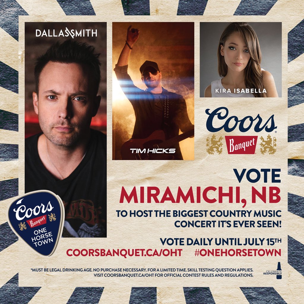 KaitlinMacD's tweet photo. @CoorsBanquetCA #oht #miramichi https://t.co/aIXNgmwG29