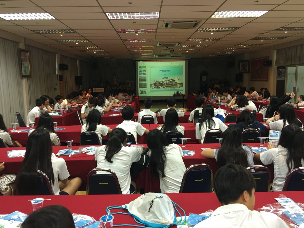HarrowBangkok's tweet photo. Year 10 Biology students learn about water treatment at the #MetropolitanWater Authority in #Bangkok https://t.co/OmUJajyhTf