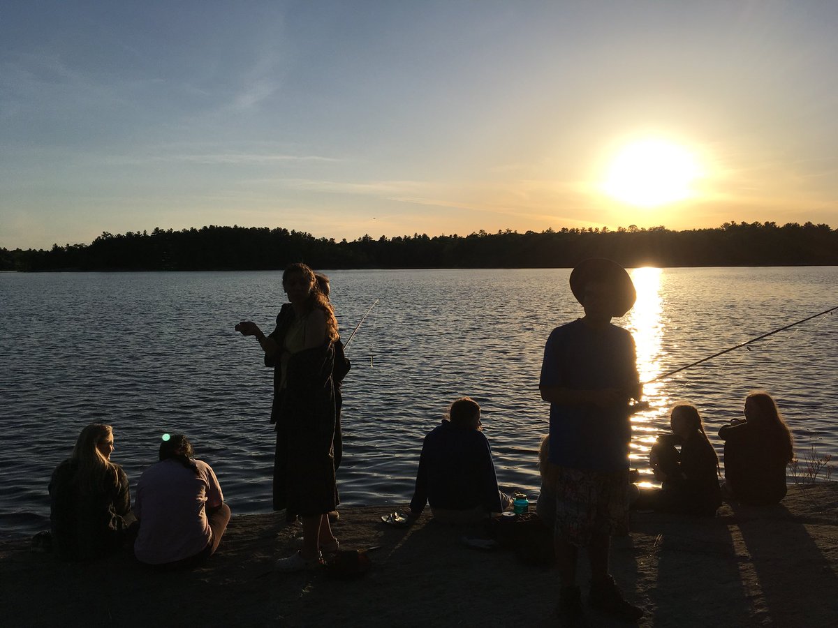 bucknleaf's tweet image. The best way to draw the #SHSM year to a close is a #canoe trip with #friends to @McCraeLake Thanks to all our program #partners and #supporters for a great year!