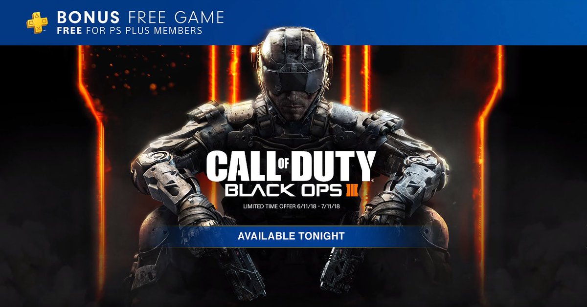 .<a href="/CallofDuty/">Call of Duty</a> Black Ops III gratis esta noche, ¡empezamos con fuerza!

#E3IGN #PlayStationE3