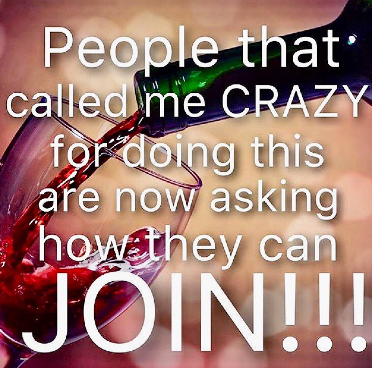 ItsLPerriman's tweet photo. I guess it's not so crazy after all.....is it? π°π·π
#truestory #itsjustwine #getinorgetleft #winewealthmovement #nurselife #dayshift #workfamliy #workfromhome #cubiclelife #workfromhomemom #beyourownboss #extraincome #relaxation #salon https://t.co/j3hJVaTKOB
