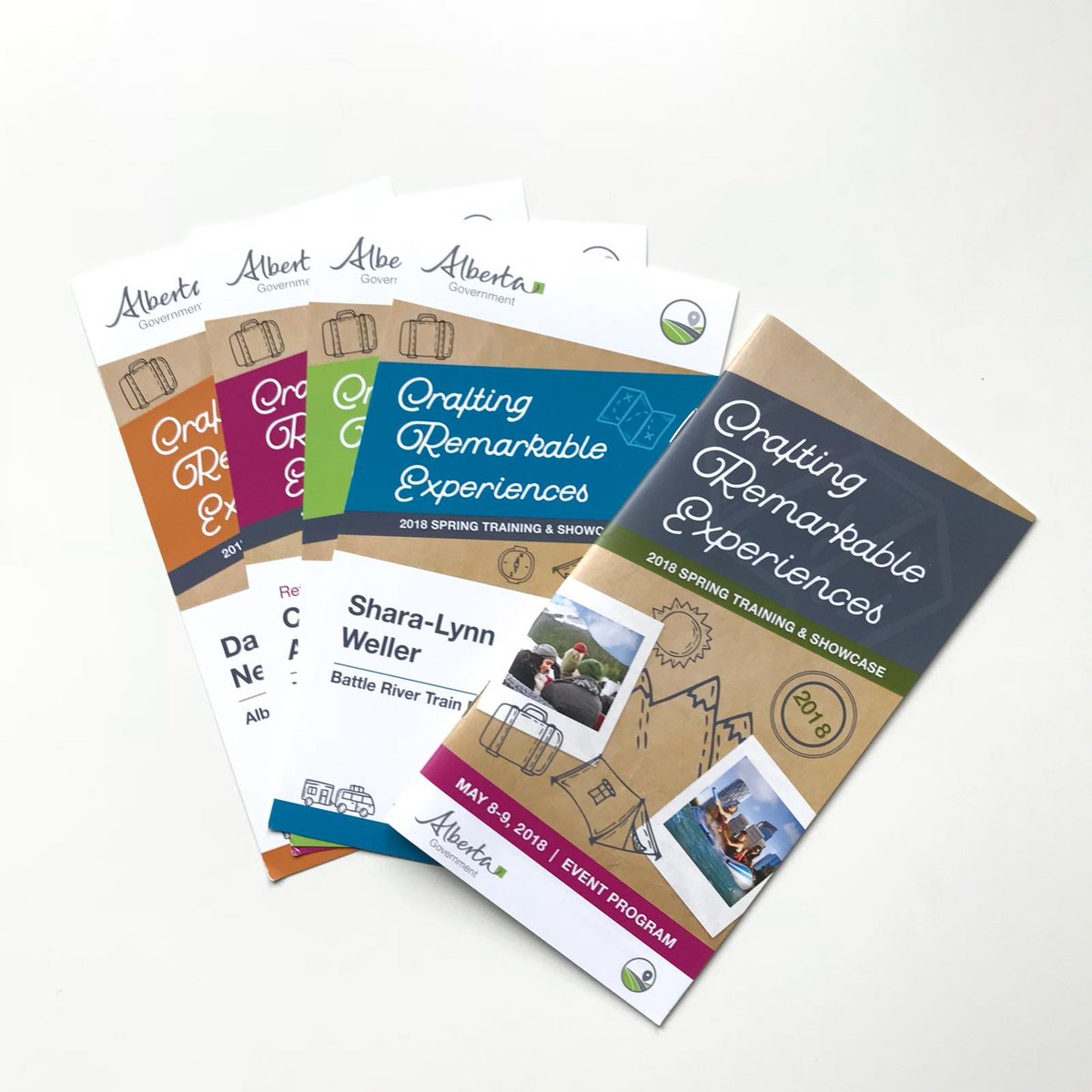 avenircreative's tweet photo. It was another great year working with Alberta Culture and Tourism on their annual Spring Training and Showcase Conference.  This year’s event theme “Crafting Remarkable Experiences,” expresses the importance of connecting with the visitor. 

#travelalberta #ABVICtraining https://t.co/uSKKzftDYE
