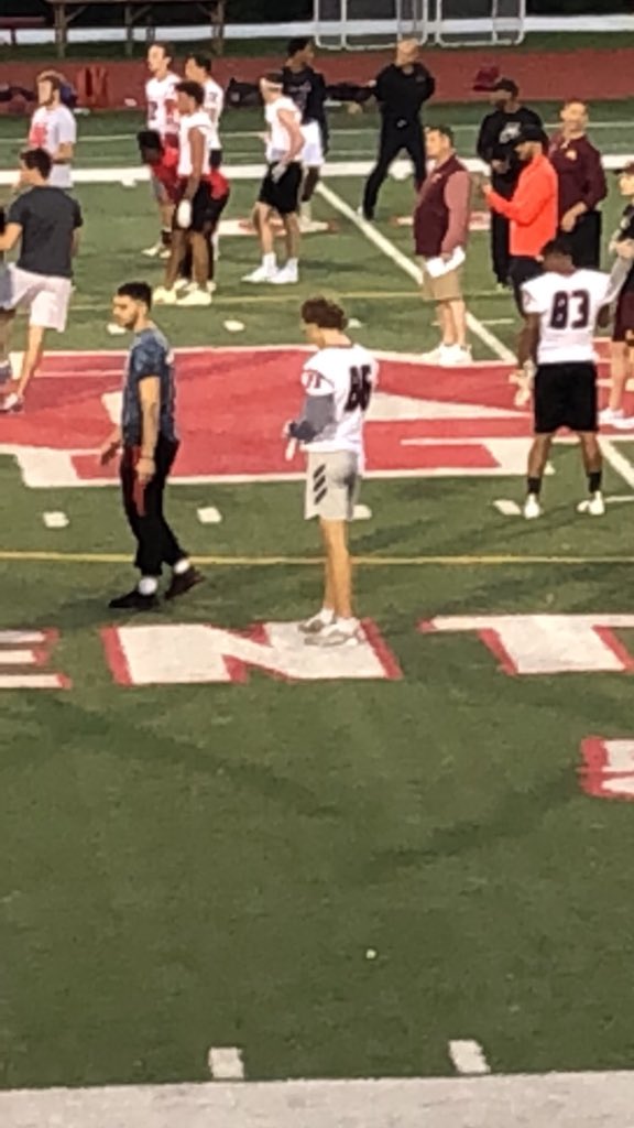 Sarasisson1's tweet photo. My first eye view of football camp. Surreal to say the least, my babies last year of high school , watching him push to better his love of football. https://t.co/9dijxl4iOO