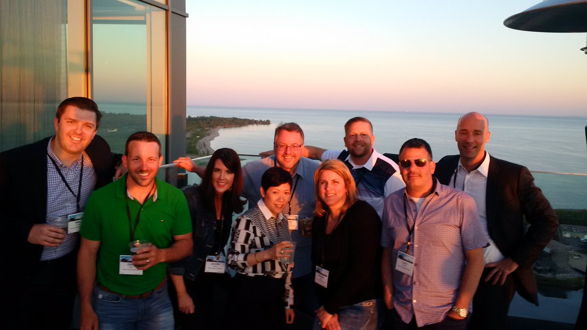 james_dannemann's tweet photo. SRM conference @ the @HotelXToronto #exceptionalviews #exceptionalteam #team5 @andywachon https://t.co/VeFKHBHFje
