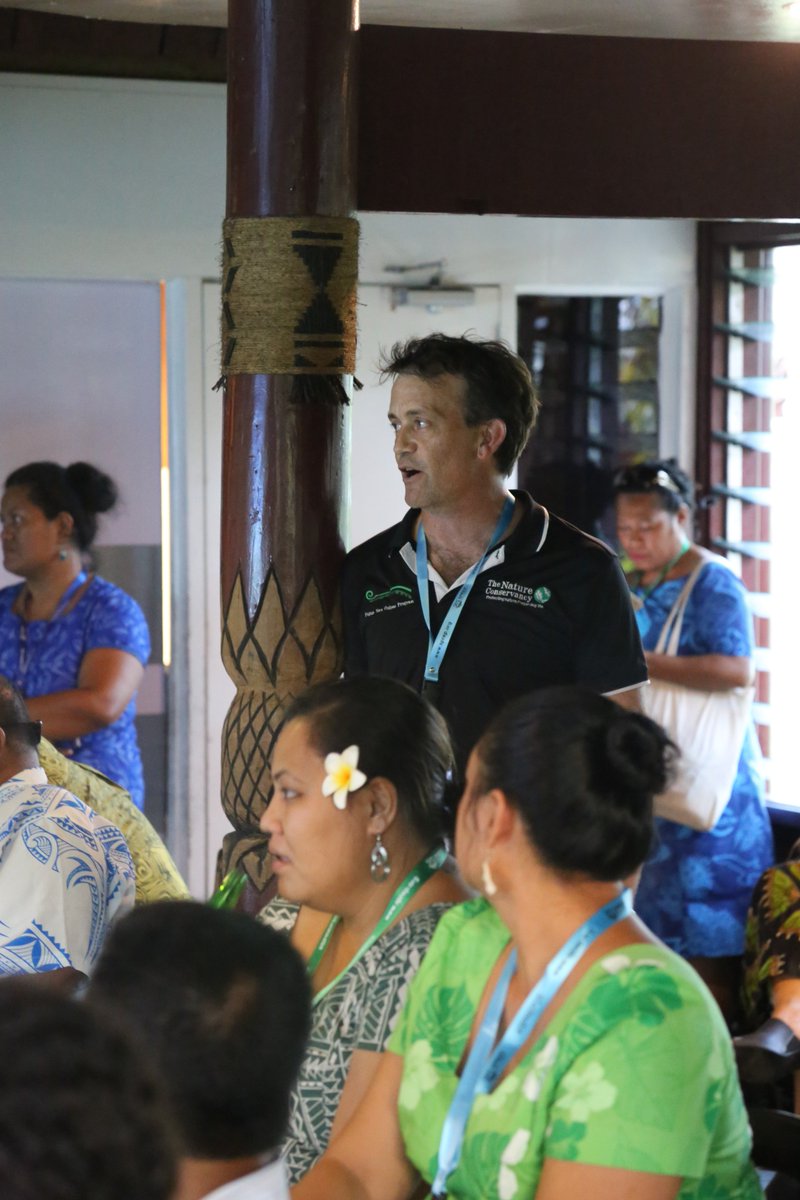 IUCN_Oceania's tweet photo. In a side-event organised by #MACBIO, reps from Solomon Islands, Fiji, Vanuatu and Tonga who were in Samoa for the #BIOPAMA inception workshop, shared their experiences and presented on their respective marine spatial planning and networks of marine protected areas.
@macbionews https://t.co/k3F8dEE8ur