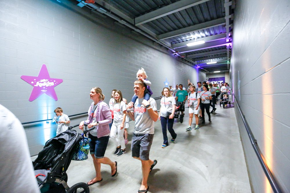 childrensmn's tweet photo. PHOTO ALBUM: On Saturday, June 9, more than 2,300 people packed @usbankstadium for Walk for Amazing, the first-of-its-kind fundraiser for Children’s Minnesota. Together we walked, danced and played while raising over $332,000 for Children’s programs! https://t.co/OsnWZRCieM https://t.co/EZkaEJdzrz
