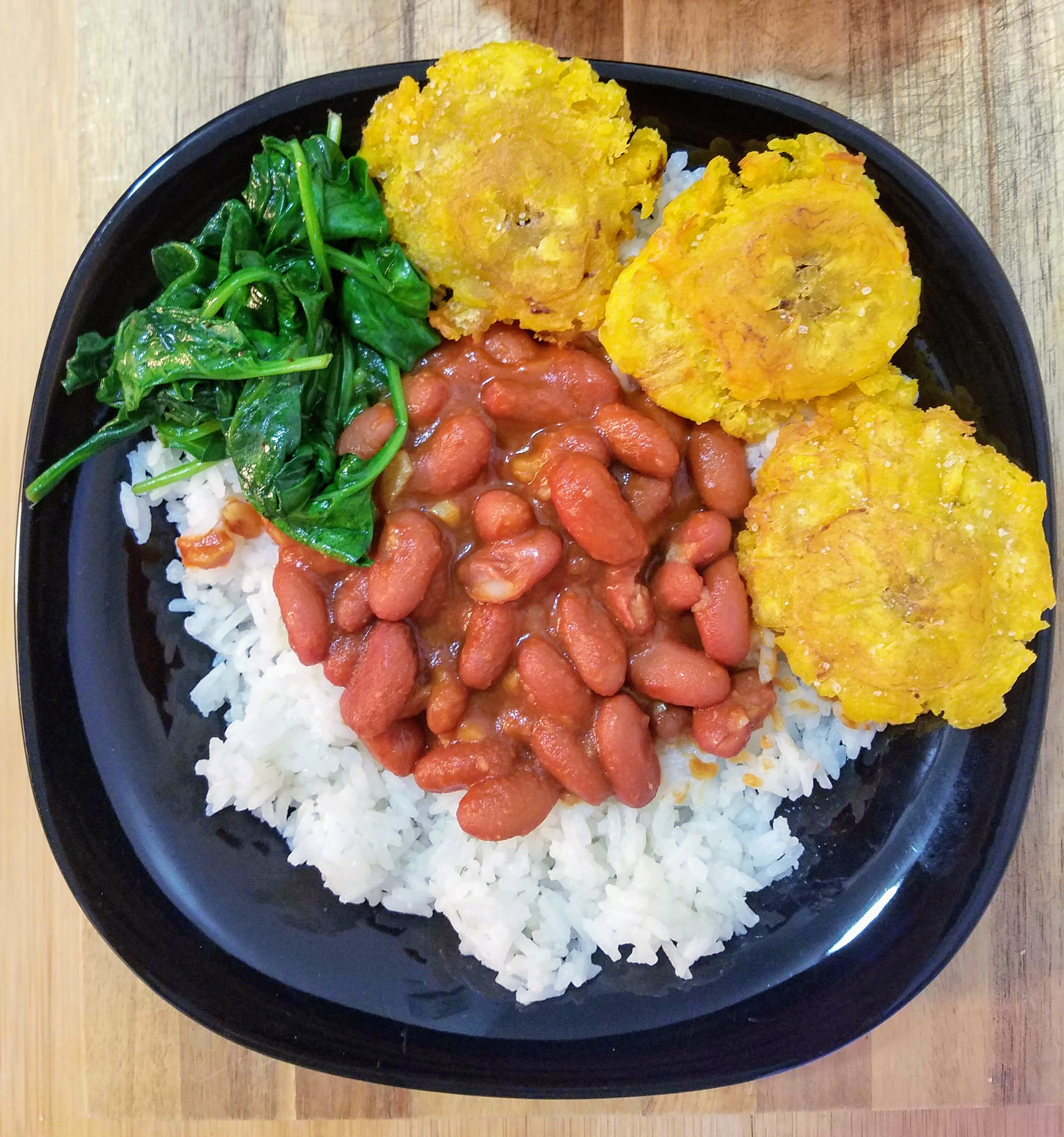 Vegan Puerto Rican Rice and Beans