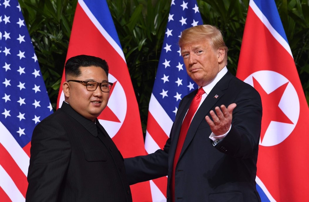 If you believe Kim Jong-Un starved his people for YEARS to build a nuclear arsenal that put him in the driver's seat, JUST to relinquish them to a DOTARD...

...then you've been drinking too much covfefe, my friend. North Korea has already won #TrumpKimSummit