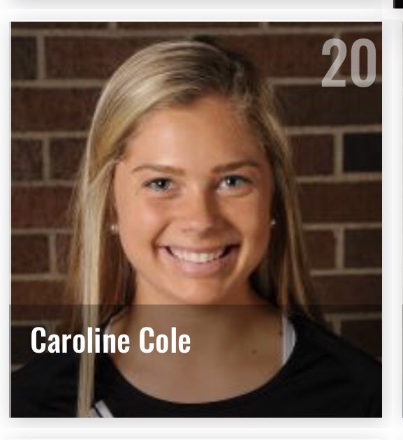 CONGRATS to  2020 CAROLINE COLE <a href="/carolinecole___/">Caroline Cole</a>  on 
ALL REGION OFFENSIVE PLAYER OF THE YEAR 
MO CLASS 4 REGION 3