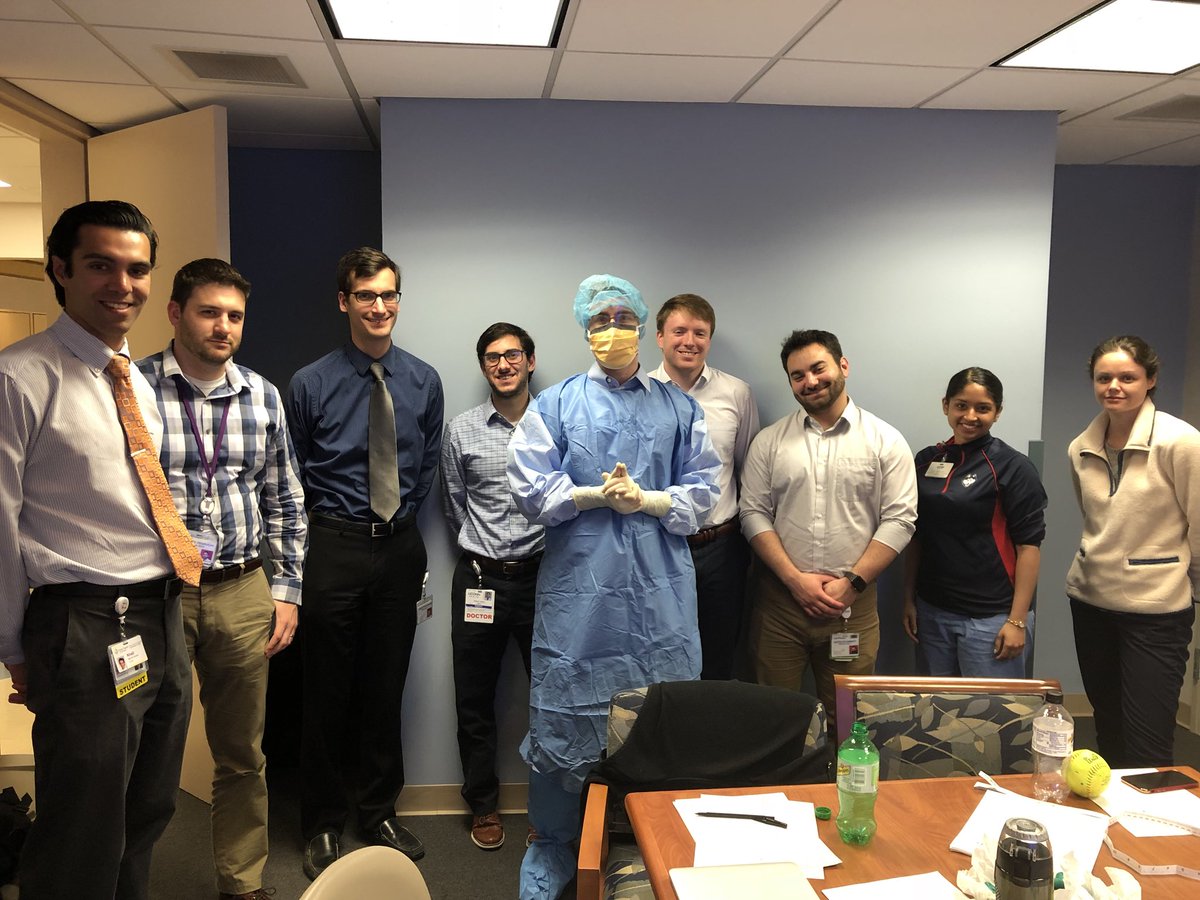UconnOBClerk's tweet photo. We welcome our first @UConnHealth #OBClerks from our new #MDelta curriculum while hosting the final #OBClerks from our legacy curriculum. What a start to our #Overlap Clerkships! @apgonews @acognews #MedEd https://t.co/bcAuku2SDA