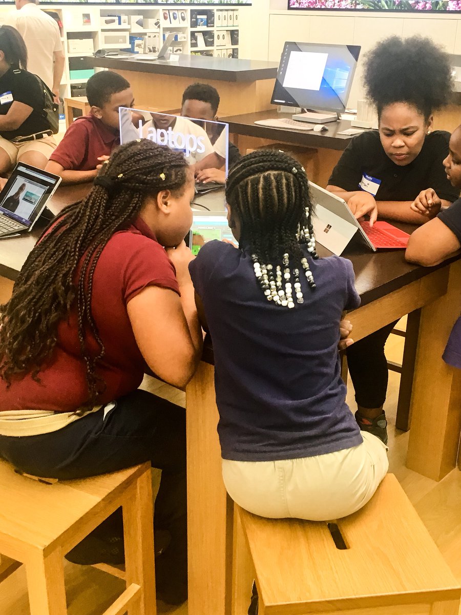 TurningPointCDC's tweet photo. We’re happy to partner with @elliswyms and @athletesforcs to bring high quality computer science education to our students! Looking forward to more adventures at @Microsoft! Thanks to all of our partners for being rockstars and making this trip a success! #accesstotech #ruraled https://t.co/YhtsFkUK8y
