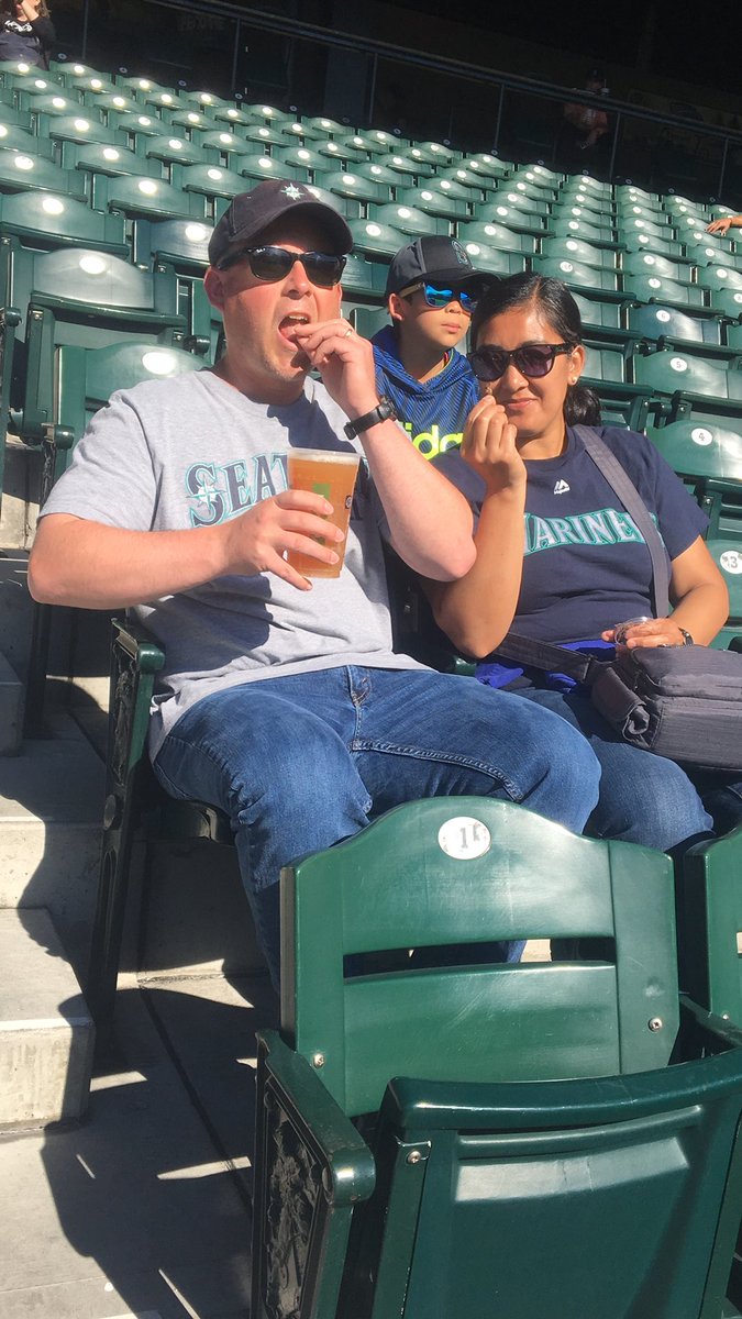 Tried the grasshoppers for the first time. #GoMariners