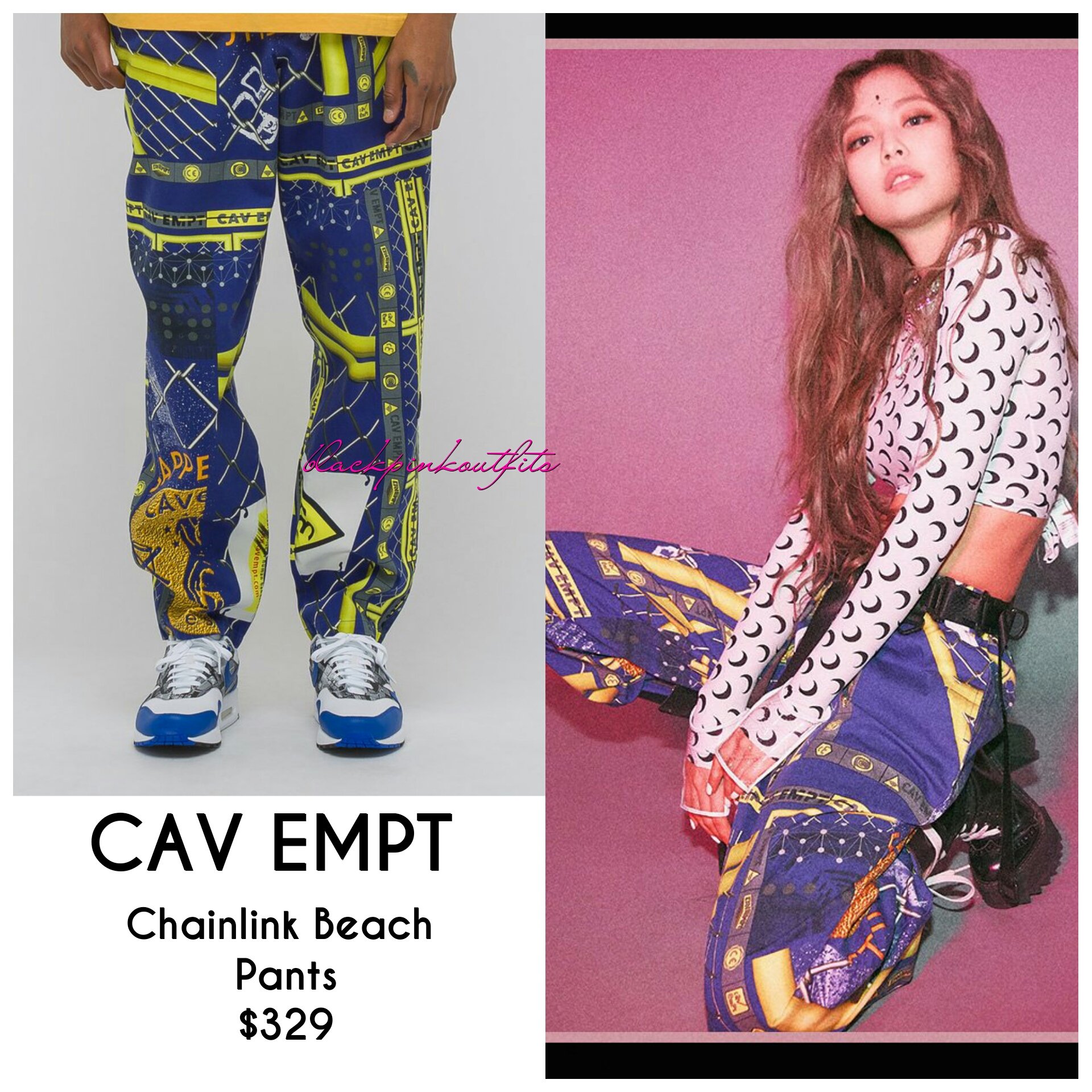 CAV EMPT Chainlink Beach Pants $329 