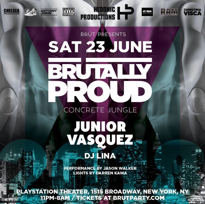 Catch me next weekend for NY pride! Come party with @BrutParty and celebrate your pride! Gonna be hanging<a href="/tag/iml"class="tags"><span>#iml</span></a><a href="/tag/organizedcrime"class="tags"><span>#organizedcrime</span></a>