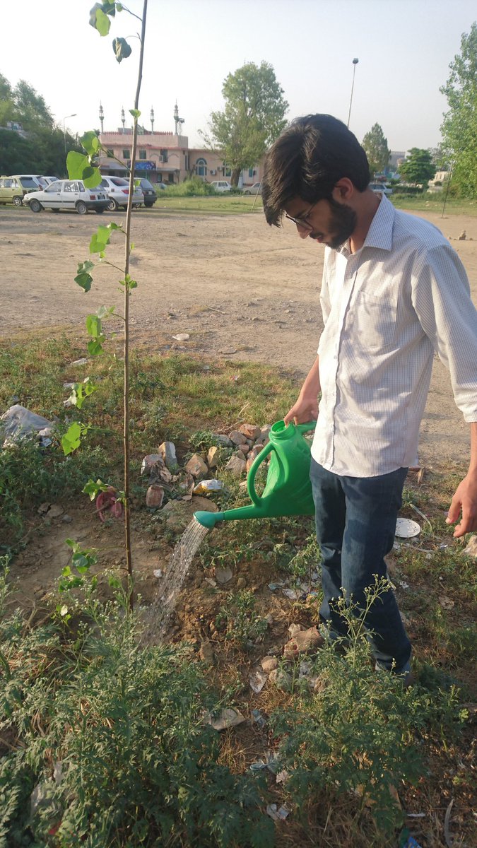 planterforce's tweet photo. Planted 2 Trees today
1x Darek
1x Poplar
Both these trees grow really fast and produce oxygen more. We are facing water shortages and this going to be severe in the near future. We have to act from now. If not now, then never we can.
#sustainablepakistan #planterforce https://t.co/T1qZKIygn5