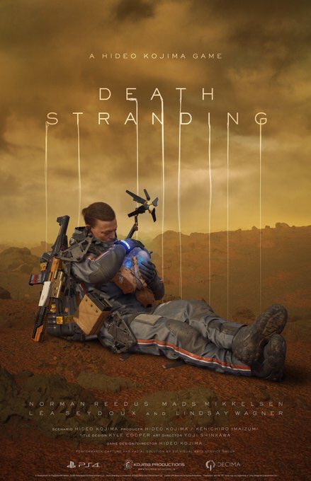 New 7-Minute Briefing Trailer and Poster Art for Hideo Kojima's DEATH  STRANDING — GeekTyrant