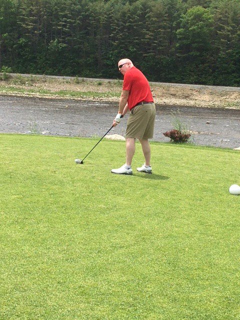 tomlyga's tweet photo. Fun day of golf! Great cause for the Big Brothers Big Sisters of the Southern Adirondacks.  #lonelyfromthewhitetees #getoutside
 #bbbssadk #gmesculture #gmeshealth https://t.co/Elp0drf3qD