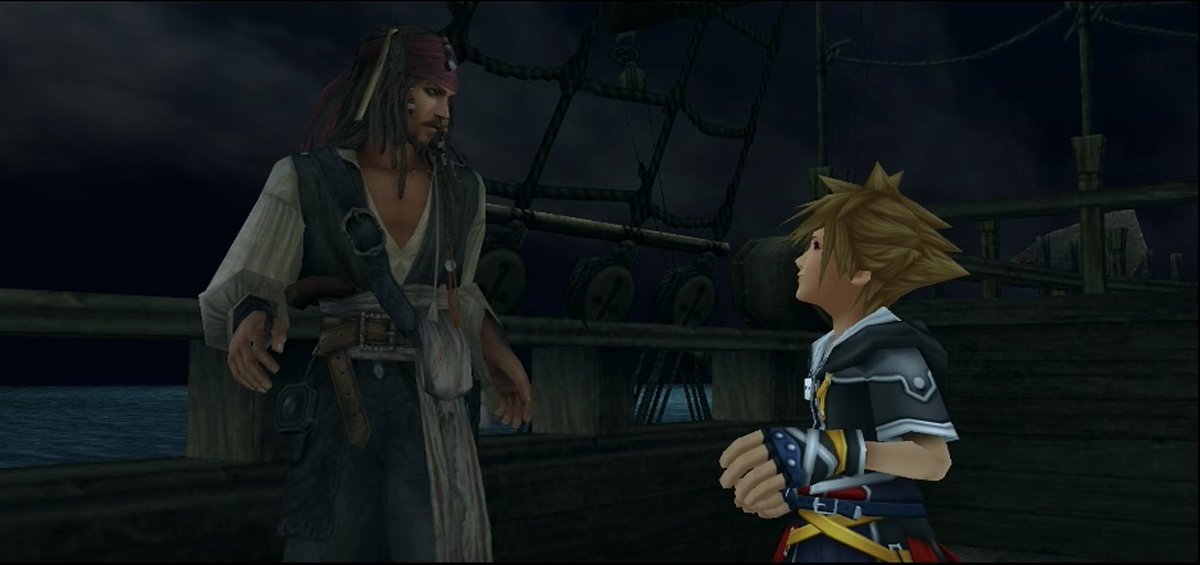 mbrleigh's tweet photo. Port Royal (2005) v Pirates 3 (2018) 
the fact Sora , Donald, and Goofy texture and fit in to the worLD SO WELL I'M!!!! LOSING MY MIND!!!!! WE'VE COME SO FAR IN 13 YEARS!!!!!!  #KingdomHearts3 #e3 https://t.co/Idn33PQhzc