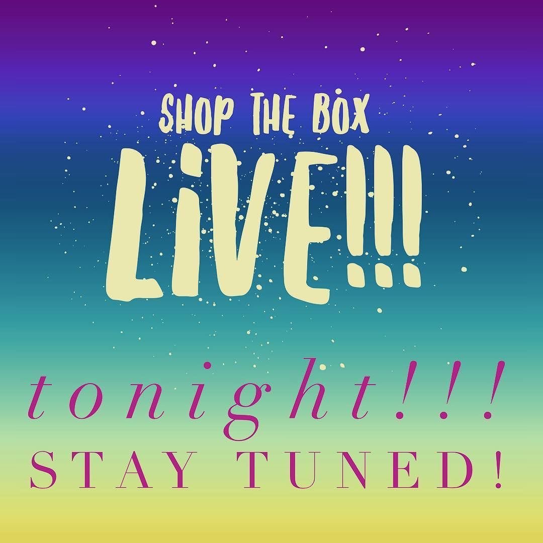 LulaTaunRaeVip's tweet photo. 8pm PST SHOP THE BOX LIVE!!! https://t.co/O0bBMO2bI7