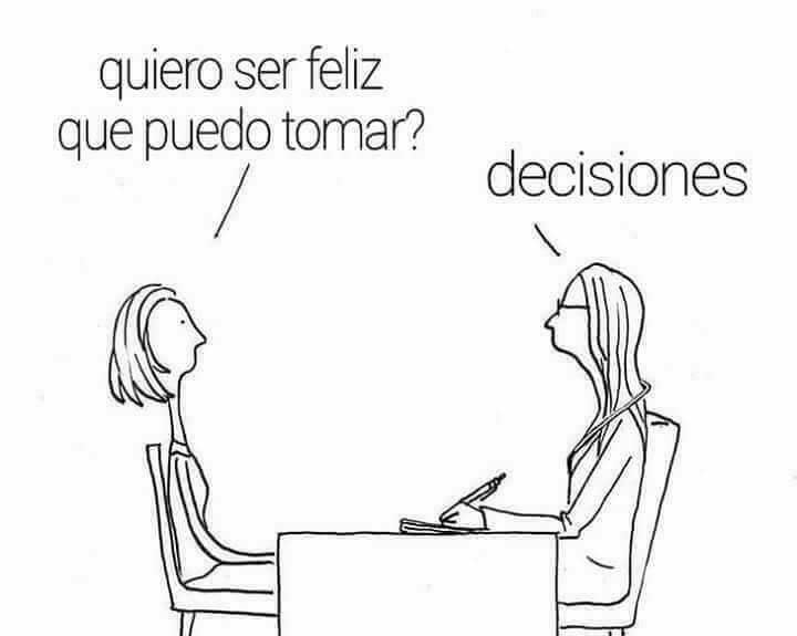 ¿Cómo nos saben las decisiones?
PD: ¿Ilustrador/a?