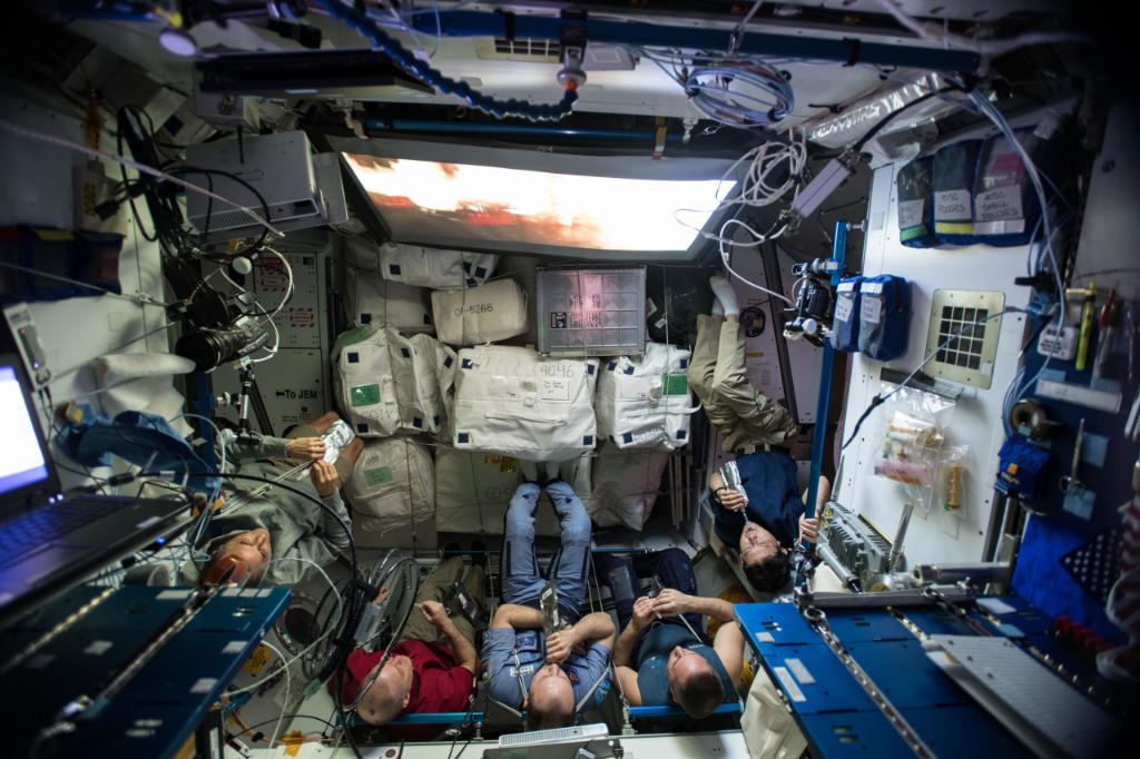 NASA's tweet photo. Leave planet Earth by taking a journey from liftoff to life on the @Space_Station with @Astro_Maker. In this 9-part series, his personal space blogs transport you into what life in space was like during his mission. Read his thoughts on @Tumblr: https://t.co/qGJuvgaCRs https://t.co/5HuX5mqIvi