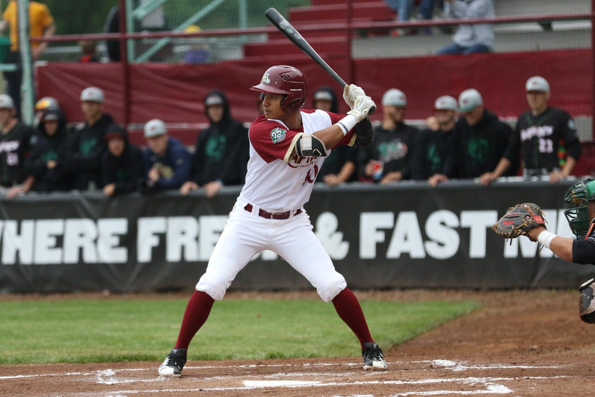 RapidsRafters's tweet photo. RAFTERS SCORE! RBI base hit from #10 Steven Rivas scores #7 Jordan Wiley in the bottom of the 9th! RAFTERS WIN 1-0 against @ChucksBaseball ! https://t.co/vowqrUFgDS