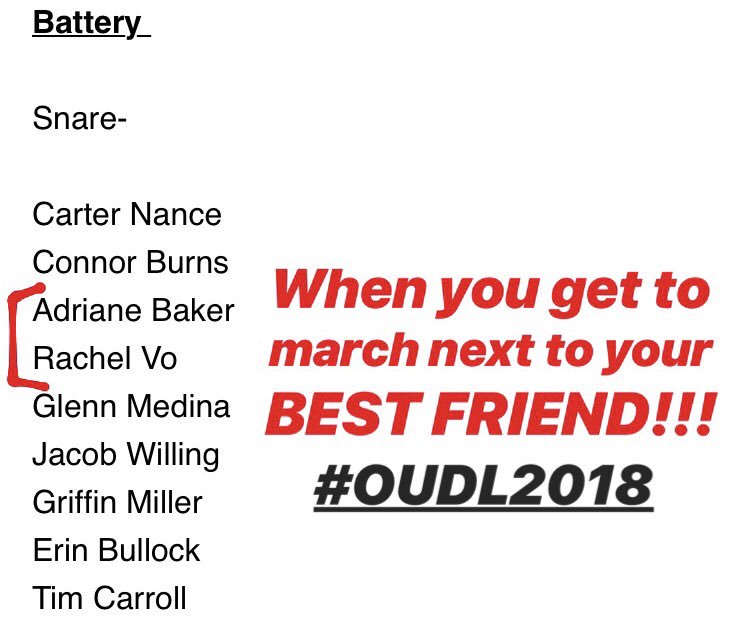 adriane_baker's tweet photo. Supa dupa excited for this season!! #OUDL #Boomer https://t.co/ygO6SgYznv