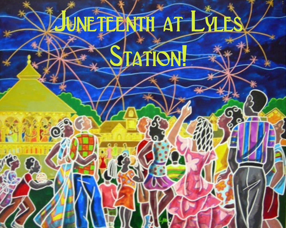 HistoricLyles's tweet photo. Come join the celebration--June 16 from 11:00 to 3:00 p.m.  Gina Moore and Maria Simmons will be performing, and Brandon Ragland is our guest speaker.  Fish dinners will be available, too! https://t.co/n3VtFpk5uD