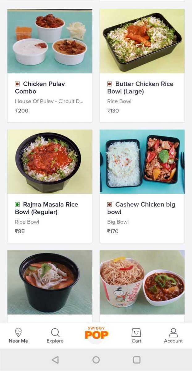CashfryIndia's tweet photo. https://t.co/js3OfYLddI  'Swiggy POP Meal' a Great Facility to place an order within 10 to 15 seconds. If you are hungry, go for it, Free of Delivery Charges. 
#swiggypopmeal https://t.co/z2B0nj7rMY