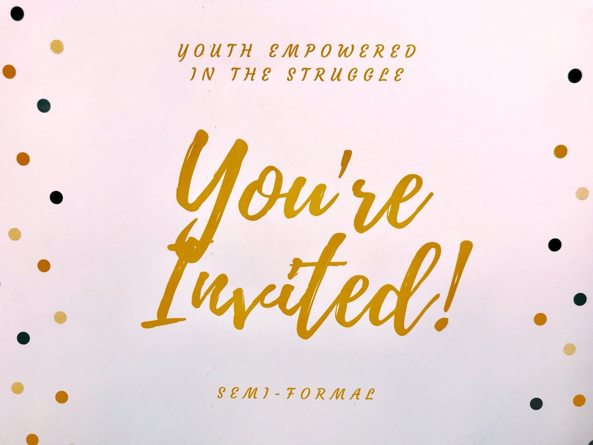 Youth Empowered In The Struggle (YES) tweet media