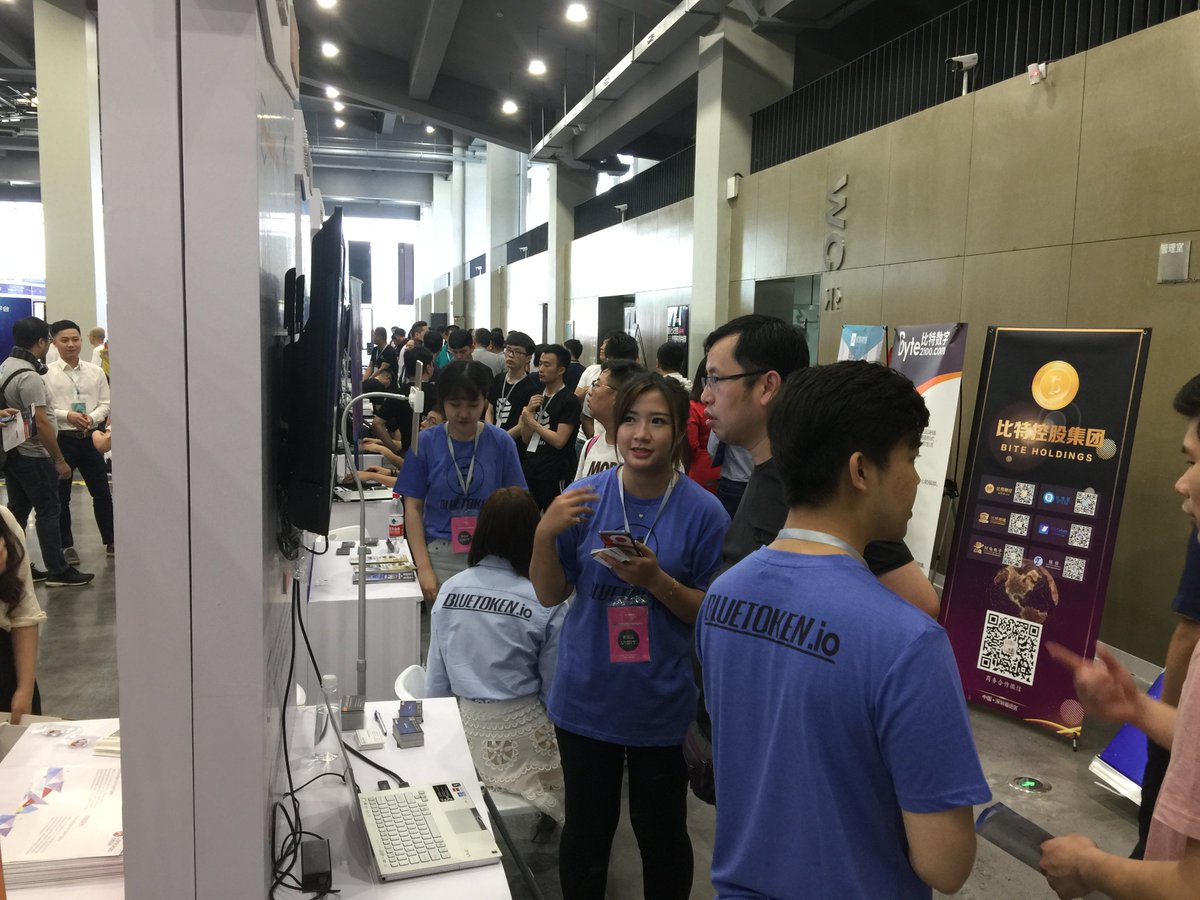 BlueTokenIO's tweet photo. Highlights of the recent #GBLS event in Hangzhou last June 6, 2018, Thank you all for coming to our booth and we hope to see you again in our next roadshows. Stay tuned!
@BlueToken, @PocketConApp, @PlutusVC
https://t.co/0rGUnqTB0r, https://t.co/VrNGzZXGJT, https://t.co/SbHywJMEtl https://t.co/JeeSxBpeJb