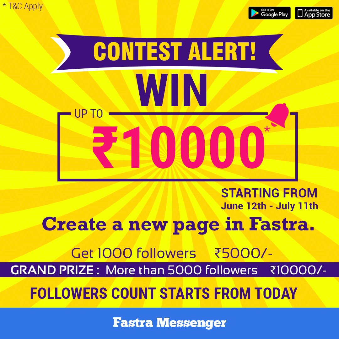 FASTRALLC's tweet photo. **GAIN &amp; WIN**

WIN a jackpot with you amazing and exclusive fun content. Follow the steps given, get 1000 followers and more and win.
 https://t.co/8MzRechonJ   

#jackpotentertainment #WaitNoMore #Contest #ContestIndia #ContestAlert #ContestofChampions https://t.co/rEbmiw3vrb