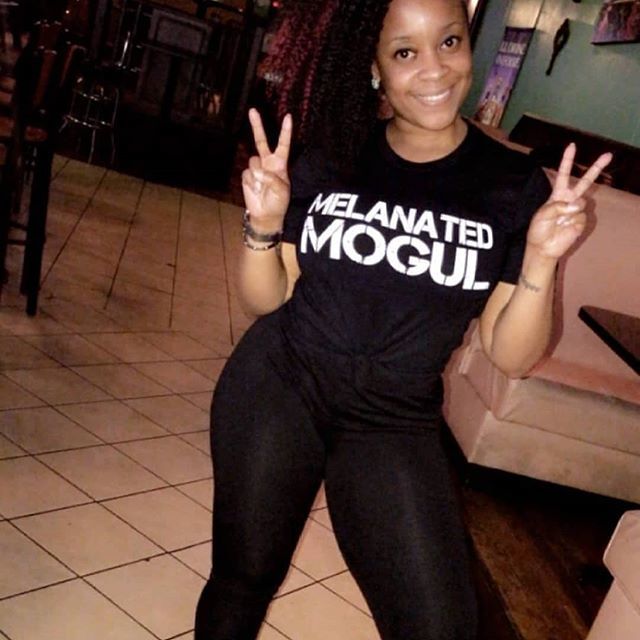 blkwealthmafia's tweet photo. Melanated Mogul Monday
Shout out @hellocoachp! For rocking our Melanated Mogul t-shirt
Coach P is a Personal and Business Performance Coach. 
Follow her @hellocoachp especially if you trying to make amazing sh*t happen.

#melanin #melaninonfleek #melanin… https://t.co/R99MkJO7db https://t.co/ze59SvsniW