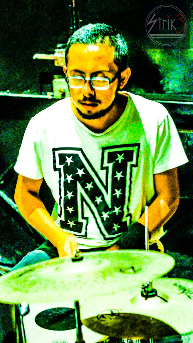 Strik3_Oficial's tweet photo. 📷: @fue_mary
#Bass #Drums #Guitar #Strik3 https://t.co/WBVXw17beI