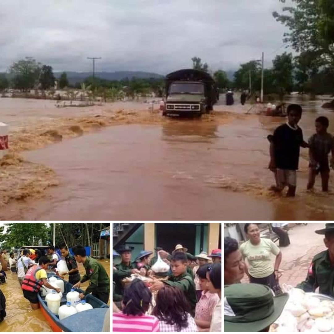 ျပည္သူေတြအတြက္.....
အေရးၾကံဳလာရင္ ေနရာတုိင္းကို
သူတုိ႔ အေရာက္လာႏုိင္ခဲ့ၾကတယ္။