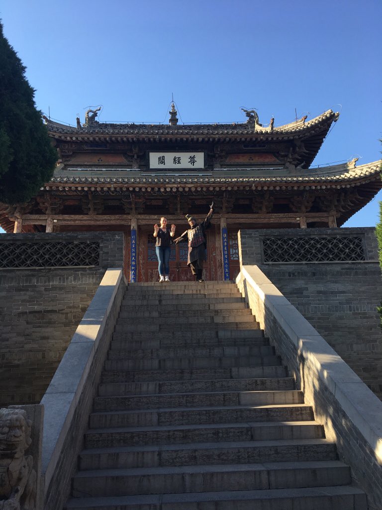 visitshaanxi's tweet photo. Mr. Bing spent his final day of his Travel Diary in ancient Hancheng. #Hancheng of #Shaanxi has well-preserved Confucius temples and local cultures to experience and #enjoy. https://t.co/T2ZMNF7TAb